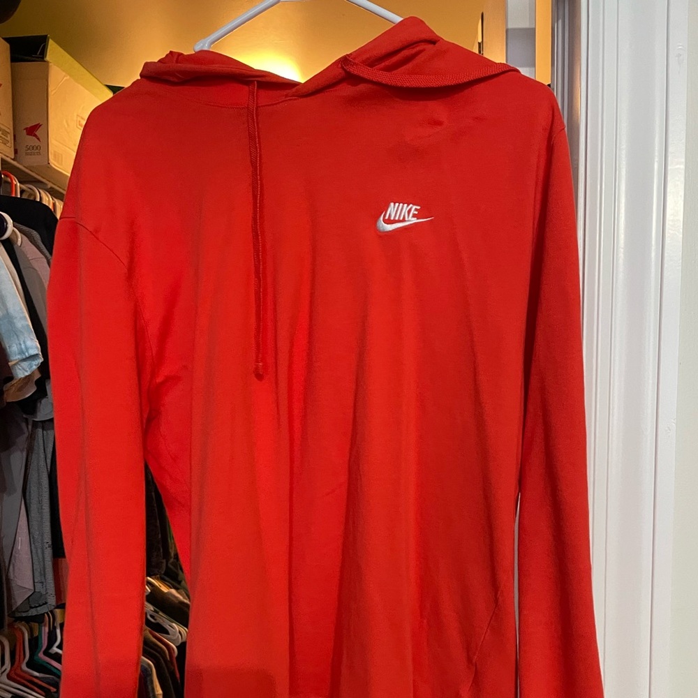 Red Nike Men’s Hoodie